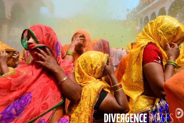 Holi, La Fête Sacré des Couleurs en Inde. Holi Festival of Colors and Love in India.