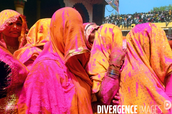 Holi, La Fête Sacré des Couleurs en Inde. Holi Festival of Colors and Love in India.