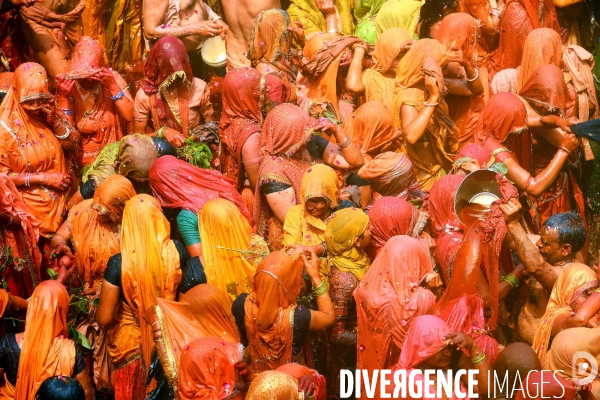 Holi, La Fête Sacré des Couleurs en Inde. Holi Festival of Colors and Love in India.