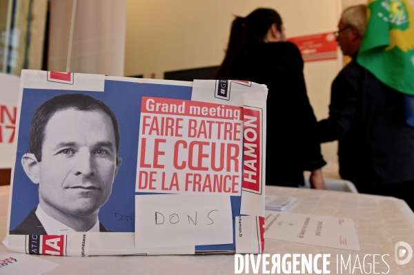 Meeting de Benoit Hamon à Lille