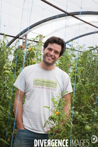 Maxime de Rostolan / Fondateur de l association Fermes d Avenir et de Blue Bees