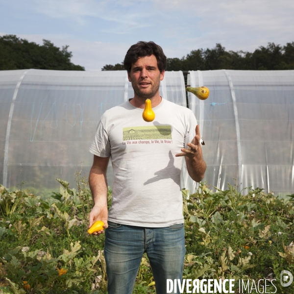 Maxime de Rostolan / Fondateur de l association Fermes d Avenir et de Blue Bees