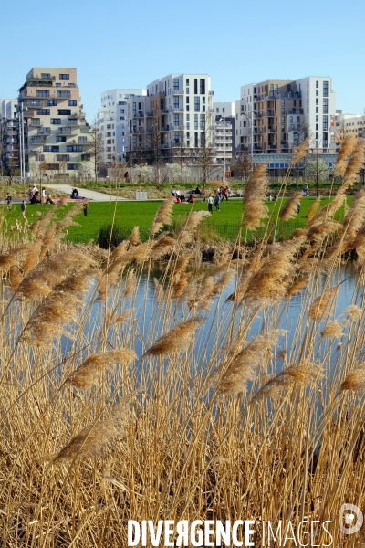 Illustration Mars2017.Le grand Parc,espace vert qui couvre 12 hectares a Saint Ouen