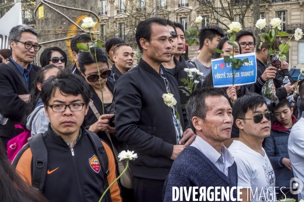 Rassemblement en mémoire de Mr Liu Shaoyao