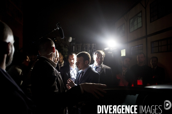 Emmanuel Macron rencontre à St Denis une centaine de personnalités au parcours remarquable issues de quartier s populaires