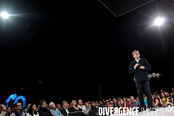 Meeting de Jean Luc Melenchon à Châteauroux