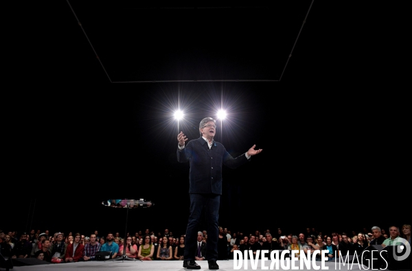 Meeting de Jean Luc Melenchon à Châteauroux