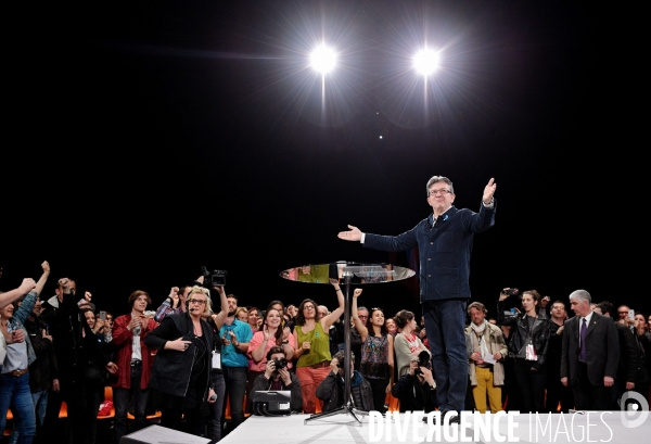 Meeting de Jean Luc Melenchon à Châteauroux