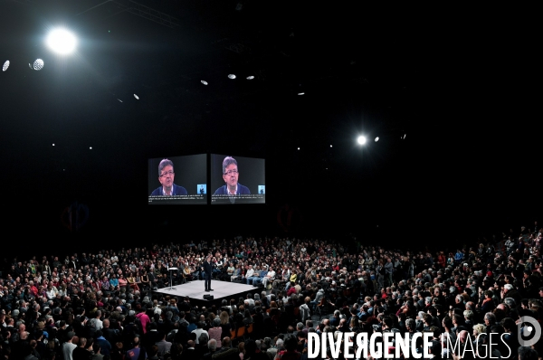 Meeting de Jean Luc Melenchon à Châteauroux