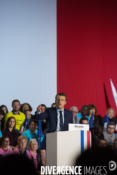 MACRON,meeting de Marseille