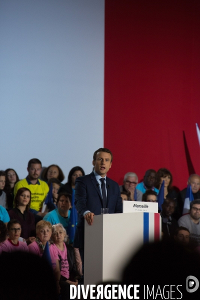 MACRON,meeting de Marseille