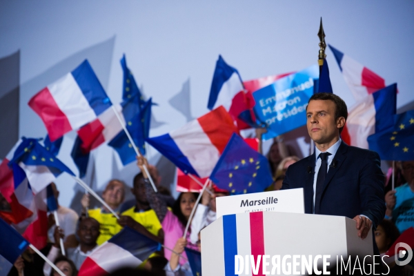 MACRON,meeting de Marseille