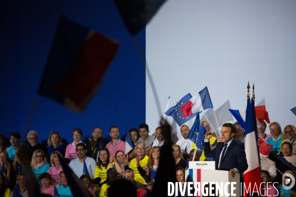 MACRON,meeting de Marseille