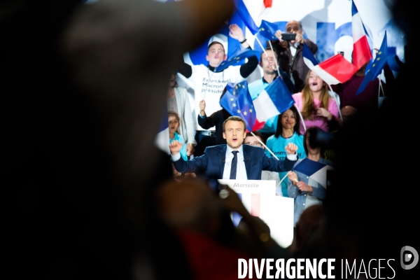 MACRON,meeting de Marseille