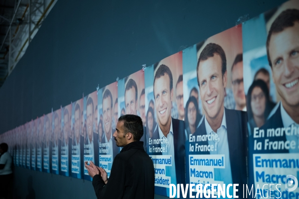 MACRON,meeting de Marseille