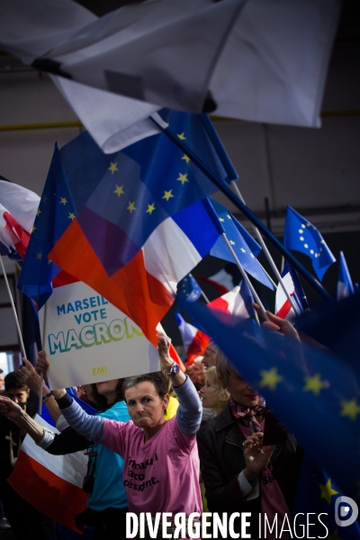 MACRON,meeting de Marseille