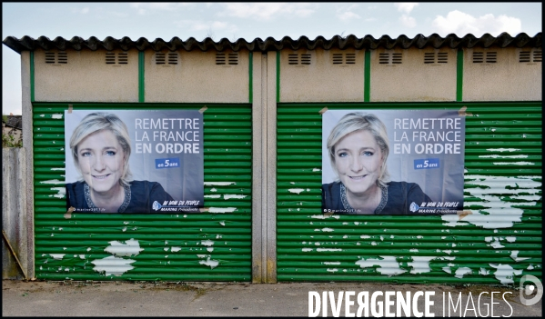 Réunion publique de Marine Le Pen à La Bazoche Gouet