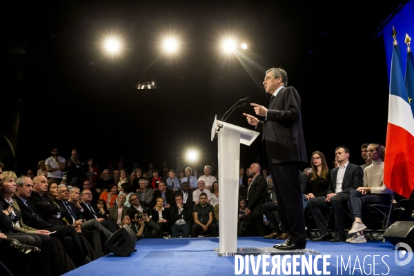 Meeting de François FILLON, candidat de la droite et du centre à l élection présidentielle de 2017.