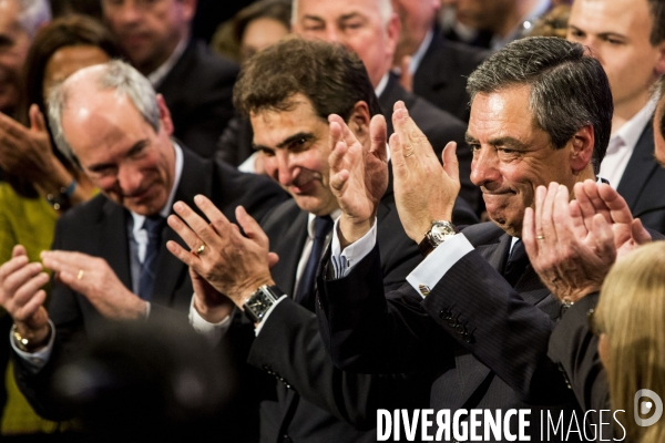 Meeting de François FILLON, candidat de la droite et du centre à l élection présidentielle de 2017.