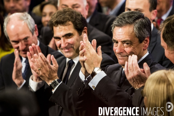 Meeting de François FILLON, candidat de la droite et du centre à l élection présidentielle de 2017.