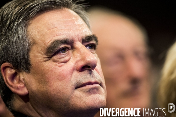Meeting de François FILLON, candidat de la droite et du centre à l élection présidentielle de 2017.