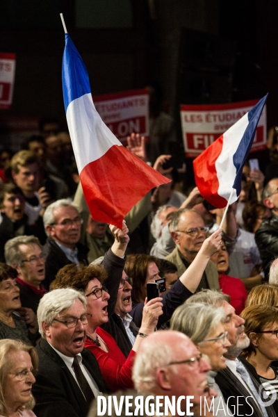 Meeting de François FILLON, candidat de la droite et du centre à l élection présidentielle de 2017.