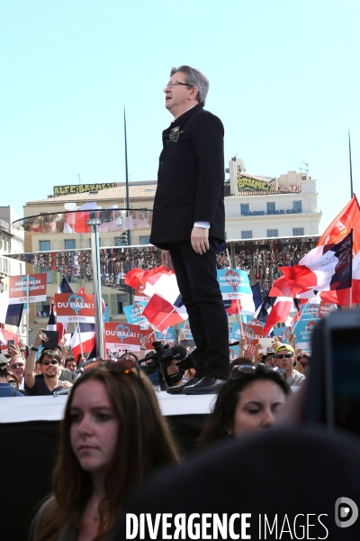 Jean Luc Melenchon-Meeting Marseille