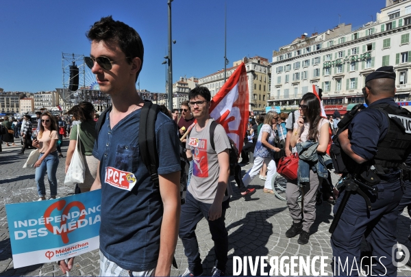 Mélenchon meeting à Marseille