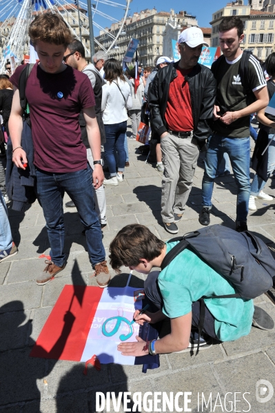 Mélenchon meeting à Marseille