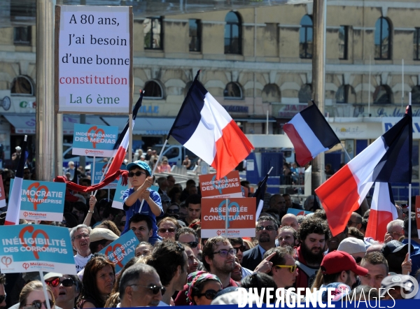 Mélenchon meeting à Marseille