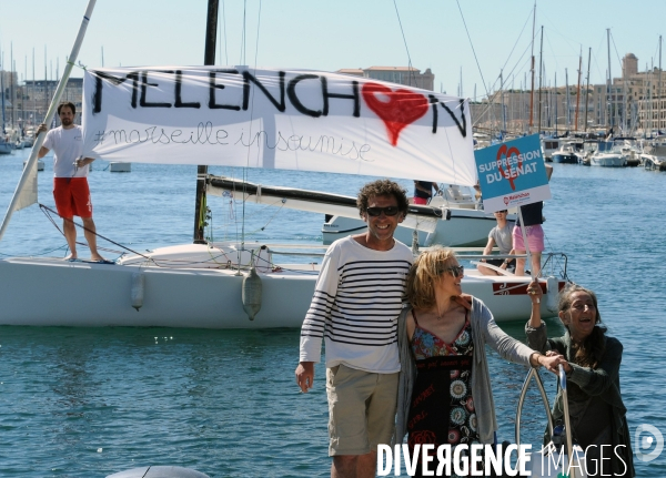 Mélenchon meeting à Marseille