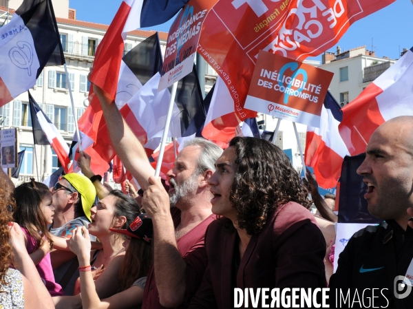 Mélenchon meeting à Marseille