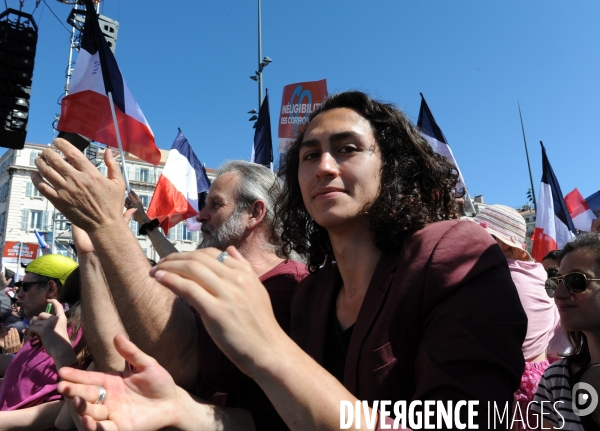 Mélenchon meeting à Marseille