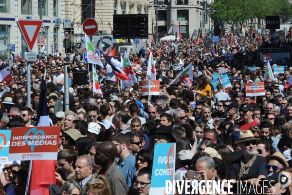 Mélenchon meeting à Marseille