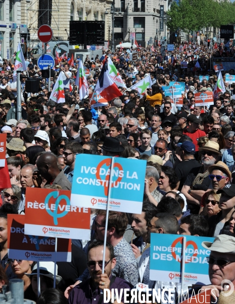 Mélenchon meeting à Marseille