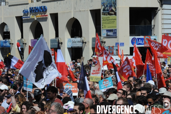 Mélenchon meeting à Marseille