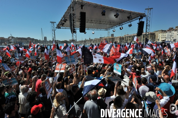 Mélenchon meeting à Marseille