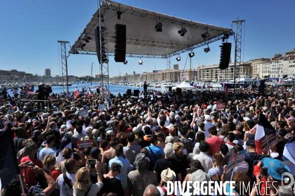 Mélenchon meeting à Marseille