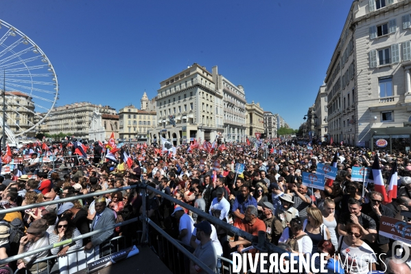 Mélenchon meeting à Marseille