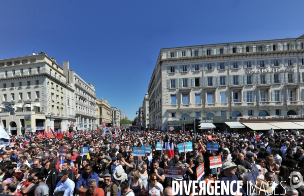 Mélenchon meeting à Marseille