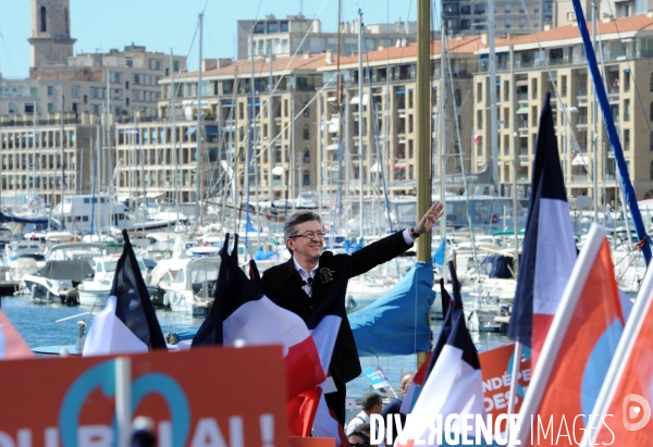 Mélenchon meeting à Marseille