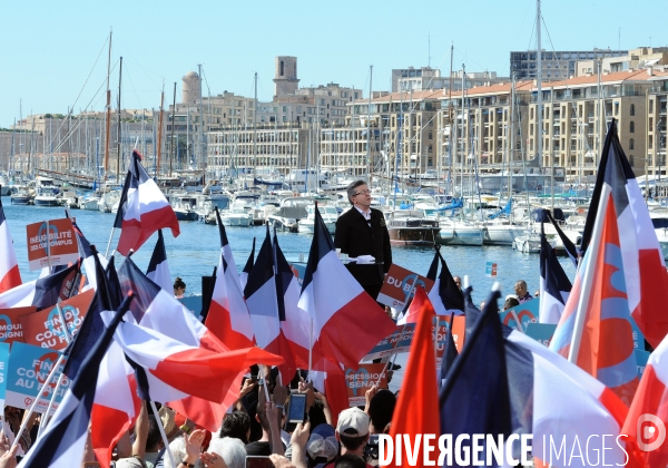 Mélenchon meeting à Marseille