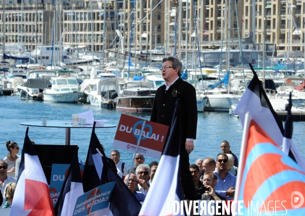 Mélenchon meeting à Marseille