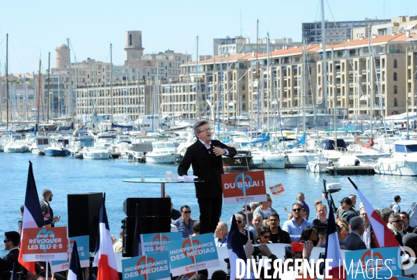 Mélenchon meeting à Marseille