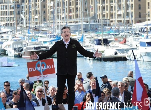 Mélenchon meeting à Marseille