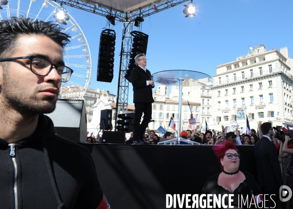 Mélenchon meeting à Marseille