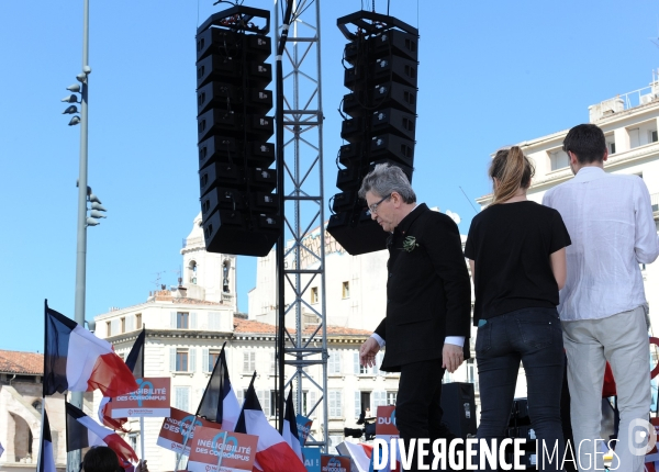 Mélenchon meeting à Marseille