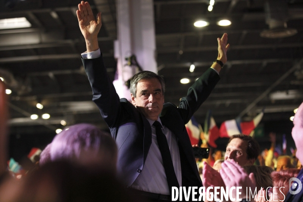 Meeting François Fillon Porte de Versailles