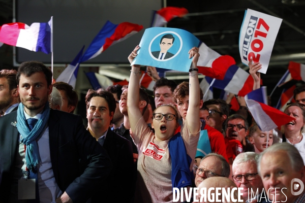 Meeting François Fillon Porte de Versailles