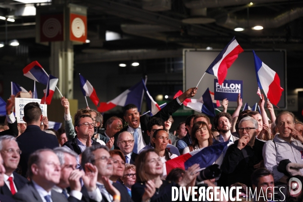 Meeting François Fillon Porte de Versailles